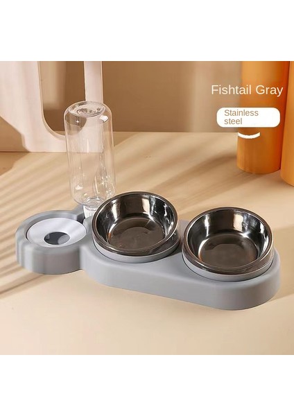 Yeşil 4 2023 Pet Kedi Kase Otomatik Besleyici Köpek Kedi Çift Mama Kasesi Su ile 3 In 1 Çeşme Içme Yükseltilmiş Stand Çanak Kedı Kaseler (Yurt Dışından) fiyatları