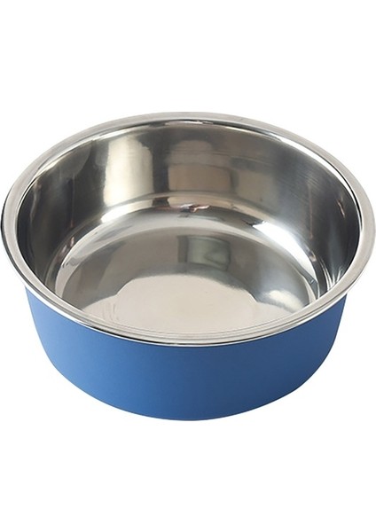 Mavi L Paslanmaz Çelik Köpek Kedi Kaseler Kaymaz Açık Seyahat Besleme Besleyici Su Yiyecek Kasesi Köpek Kediler Yavru Yemek Kabı Pet Malzemeleri (Yurt Dışından)