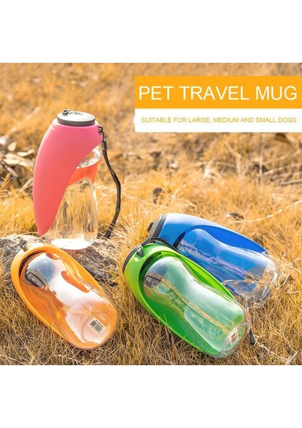 Kırmızı Evcil Köpekler Dışarı Çıkmak Için Su Şişesi Içerler Açık Taşınabilir Refakatçi Bardak Içme Şişesi (Yurt Dışından) modelleri