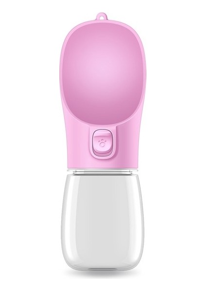 Pembe 550 ml Taşınabilir Köpek Su Şişesi Gıda ve Su Konteyneri Köpek Evcil Hayvanlar Için Besleyici Kase Açık Seyahat Suluklar Su Sebili (Yurt Dışından)