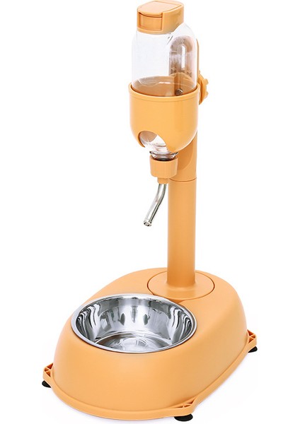 Gri 500 ml Pet Köpek Su Besleyici Otomatik Köpek Su Şişesi Paslanmaz Çelik Kedi Köpek Kaseleri Evcil Hayvan Malzemeleri (Yurt Dışından) fırsatları