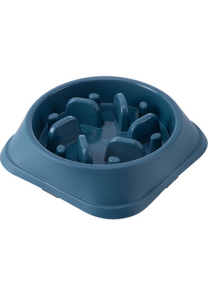 Mavi (Orman) Yavaş Besleyici Köpek Kasesi Anti Yutkunma Sağlıklı Beslenme Interaktif Şişirmeyi Durdur Eğlenceli Bulmaca Kaymaz Kedi Köpek Yavaş Yemek Besleme Evcil Hayvan Kaseleri (Yurt Dışından)
