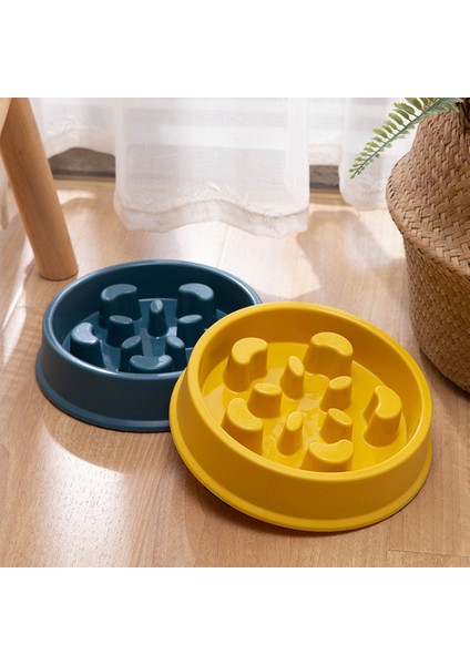 Mavi (Orman) Yavaş Besleyici Köpek Kasesi Anti Yutkunma Sağlıklı Beslenme Interaktif Şişirmeyi Durdur Eğlenceli Bulmaca Kaymaz Kedi Köpek Yavaş Yemek Besleme Evcil Hayvan Kaseleri (Yurt Dışından) fiyatları