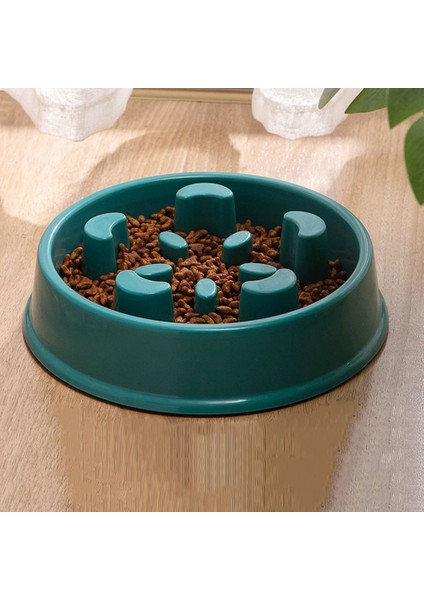 Mavi (Orman) Yavaş Besleyici Köpek Kasesi Anti Yutkunma Sağlıklı Beslenme Interaktif Şişirmeyi Durdur Eğlenceli Bulmaca Kaymaz Kedi Köpek Yavaş Yemek Besleme Evcil Hayvan Kaseleri (Yurt Dışından) fırsatları