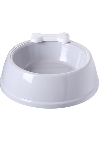 Gri 1 18.8X15X5.5CM 3 Stil Sevimli Köpek ve Kedi Kase Karikatür Yay Kemik ve Taç Küçük Kedi Macun Malzemeleri Için Pet Besleyici Paslanmaz Çelik Gıda Kasesi (Yurt Dışından)