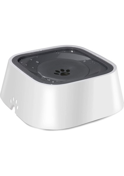 Gri 1.5l Köpek Su Kasesi Makinesi Taşınan Yüzen Kase Kedi Su Kasesi Yavaş Su Besleyici Dağıtıcı Taşma Önleyici Pet Gemi 24 Saat Içinde (Yurt Dışından)