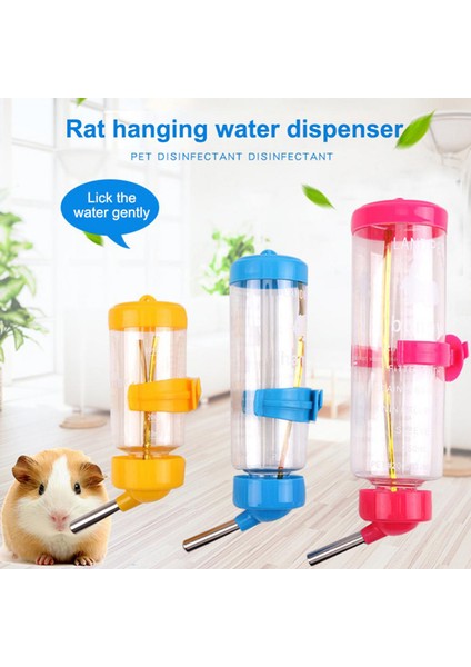 Xl 250 ml Yeşil Plastik Hamster Içme Çeşmesi Asma Sızdırmaz Rulo Boncuk Pet Su Sebili Tavşan Hamster Için Büyük Kapasiteli (Yurt Dışından) fırsatları