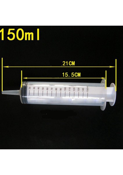 150 ml Yeniden Kullanılabilir Plastik Şırınga Besleyici Temizleme Douche Lavman Besin Steril Sağlık Ölçüm Şırınga Araçları Kedi Köpek Evcil Hayvan Malzemeleri Için (Yurt Dışından) fırsatları
