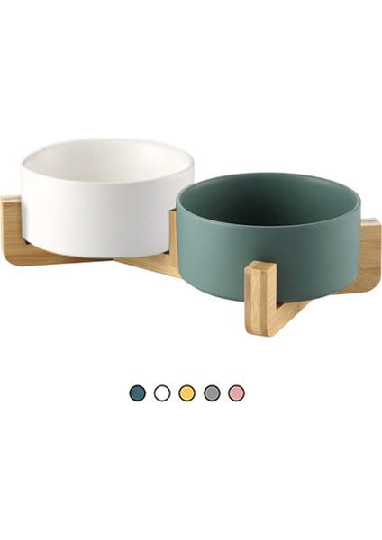 Standlı Sarı 400ML Küçük Kedi Seramik Köpek Besleme Kasesi Evcil Hayvan Besleyici Kediler Için Ürünler Köpek Maması Su Kabı Depolama Suluk Aksesuarları Hayvan Malzemeleri # P003 (Yurt Dışından) fiyatları