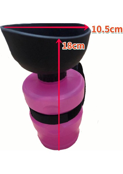 Gösterildiği Gibi 1 Adet Taşınabilir Köpek Su Şişesi Katlanabilir Pet Besleyici Kase Su Şişesi Evcil Hayvanlar Açık Seyahat Içme Köpek Kaseleri Içecek Kasesi Köpekler Bpa Ücretsiz (Yurt Dışından)