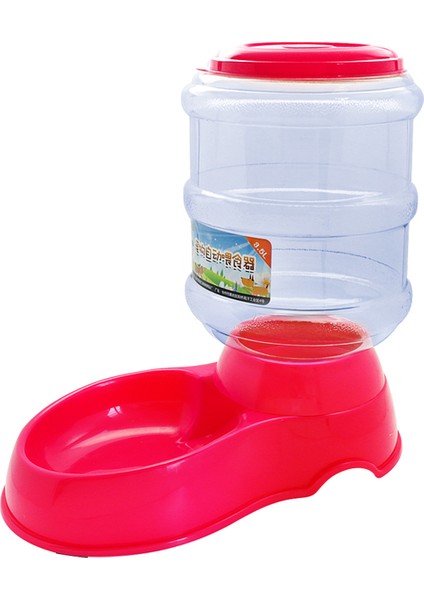 Gıda-Gül 3.5l 3.5l Köpek Kedi Besleyici Kase Otomatik Pet Su Sebili Içme Çeşmesi Şişe Plastik Pet Besleme Tiryakisi Su Kasesi (Yurt Dışından)