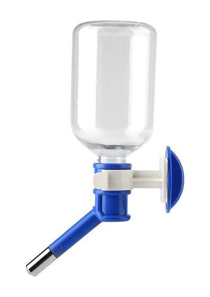 L 500ML Mavi Açıklama Olarak Küçük Köpekler Için Taşınabilir Pet Köpek Su Şişesi Yavru Kedi Asılı Içme Şişe Kafa Çeşmesi Su Içme Dispenseri Evcil Hayvan Besleyici (Yurt Dışından)
