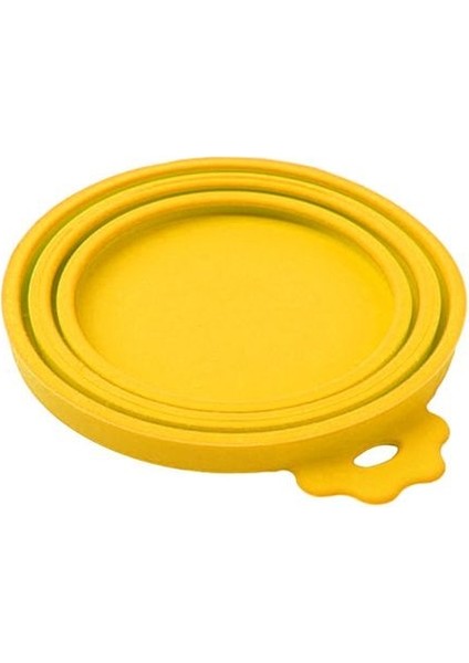 Sarı Taşınabilir Silikon Köpek Kedi Konserve Kapak Pet Yemek Kapağı Depolama Taze Tutma Kapakları (Yurt Dışından) fiyatları
