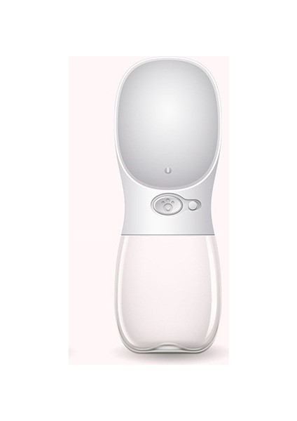 Beyaz 550ML Pet Köpek Su Şişesi Taşınabilir Tiryakisi Kedi Su Kasesi Köpekler Için Spor Seyahat Su Şişesi Suluk Köpek Aksesuarları Için (Yurt Dışından)