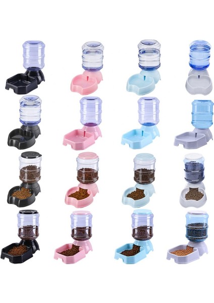 Mavi Elma Gıda 3.8l Pet Otomatik Besleyici Köpek Kedi Suluk Köpek Su Içme Kedi Besleme Büyük Kapasiteli Dağıtıcı Pet Kedi Köpek (Yurt Dışından) fiyatları