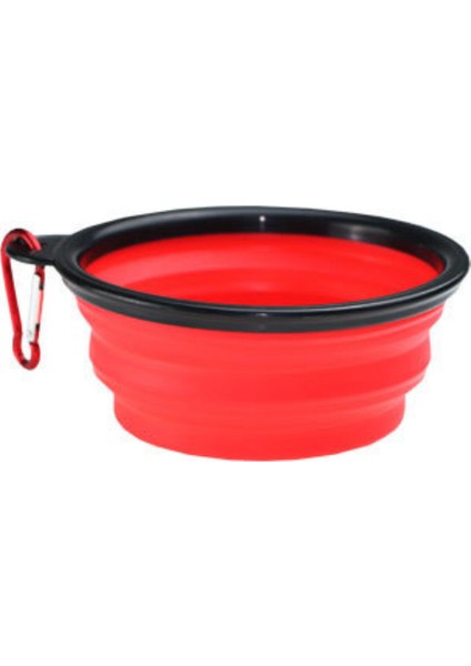 350 ml Kırmızı 2 In 1 Pet Seyahat Su Şişesi Katlanabilir Köpek Besleme Kasesi Içecek Kupası Gıda Kabı Silikon Açık Taşınabilir Köpek Kedi Besleyici (Yurt Dışından) fiyatları