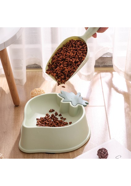 Stil 2 Şeftali Şekli Hayvan Mama Kabı Karikatür Köpek Sofra Kaymaz Evcil Hayvan Besleyici Plastik Tek Kaseler Kedi Köpek Su Maması Köpek Kase Besleme Tabağı (Yurt Dışından) modelleri