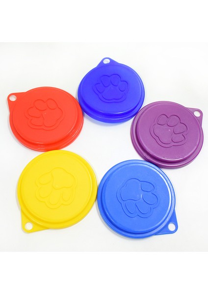 Sarı Pet Gıda Konserve Plastik Kapaklı Konserve Kapakları Evrensel Köpek Kedi Yavrusu Konserve Taze Kapak Mühürlü Kapak Evcil Hayvan Kaynağı Konserve Koruyucu Kapak (Yurt Dışından)