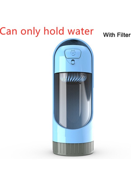 Filtre B Yaz Taşınabilir Pet Köpek Su Şişesi 300 ml Suluk Büyük Köpekler Için Su Sebili Içme Besleyici Açık Şişe (Yurt Dışından) fiyatları