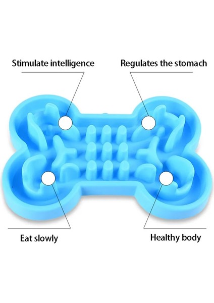 Kırmızı 32X22X3 cm Pet Köpek Kase Sağlıklı Yumuşak Kauçuk Yavaş Mama Besleyici Kaymaz Anti-Gulping Choke Kedi Köpek Maması Besleme Yavaş Besleyici Için Seyahat Kase (Yurt Dışından) modelleri