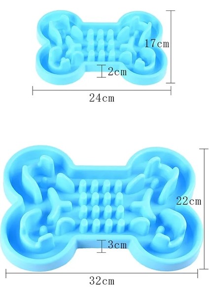 Kırmızı 32X22X3 cm Pet Köpek Kase Sağlıklı Yumuşak Kauçuk Yavaş Mama Besleyici Kaymaz Anti-Gulping Choke Kedi Köpek Maması Besleme Yavaş Besleyici Için Seyahat Kase (Yurt Dışından) fırsatları