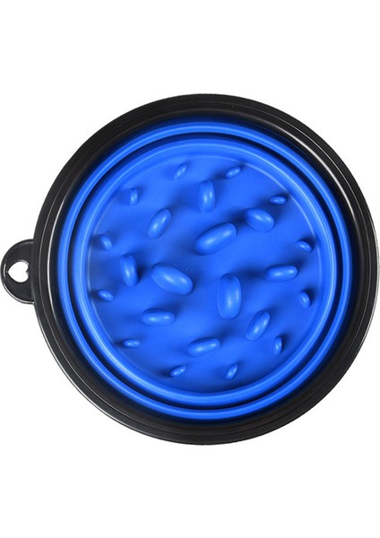 Kırmızı S-350ML 350 1000ML Seyahat Katlanabilir Pet Köpek Kase Küçük Büyük Köpekler Için Yavaş Yavru Büyük Köpek Maması Kaseler Taşınabilir Pet Besleyici Comedero Perro (Yurt Dışından)