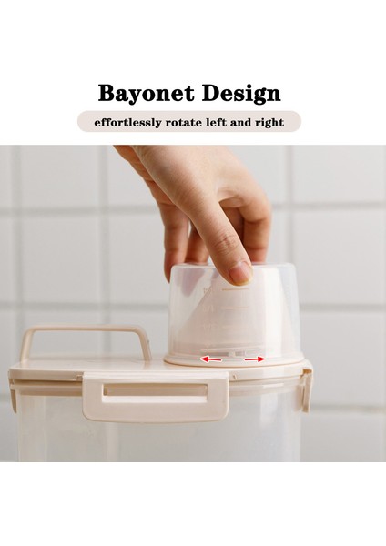 Bej-S Gıda Saklama Köpek Maması Kutusu Köpek Kase Kedi Besleyici Kova Evcil Hayvan Besleme Kabı Varil Ölçme Fincan Büyük Kapasiteli Kutular Konteynerler (Yurt Dışından) indirimleri