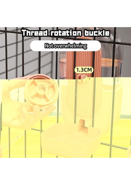 F Otomatik Pet Kaseler Kafes Asılı Su Şişesi Dağıtıcı Kase Yavru S Tavşan Köpek Besleme Ürünü Pet Besleme Desteği E3X2 (Yurt Dışından) indirimleri