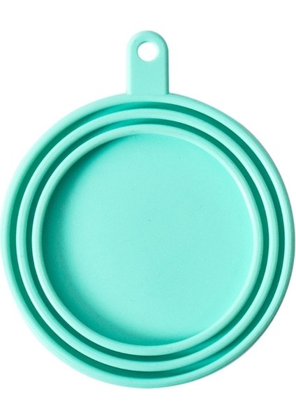 Yeşil Köpek Kedi Konserve Taze Tutma Silikon Kapak Yeniden Kullanılabilir Gıda Kutusu Depolama Teneke Kapak Kapağı Mühür Kapak Pet Uzun Saplı Kaşık Besleme Kepçe (Yurt Dışından)