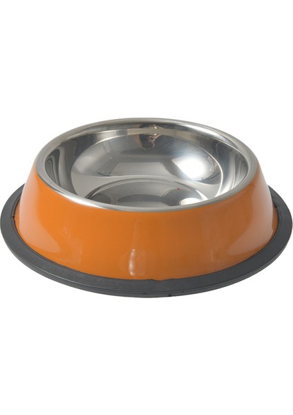 Rastgele Renk 15 cm Pet Köpek Paslanmaz Çelik Kaseler Kaymaz, Anti-Sonbahar Dayanıklı Kedi Köpekler Besleme Kasesi Köpek Paslanmaz Çelik Besleme Kasesi (Yurt Dışından)