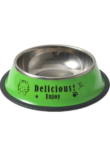 Rastgele Renk 15 cm Pet Köpek Paslanmaz Çelik Kaseler Kaymaz, Anti-Sonbahar Dayanıklı Kedi Köpekler Besleme Kasesi Köpek Paslanmaz Çelik Besleme Kasesi (Yurt Dışından) modelleri