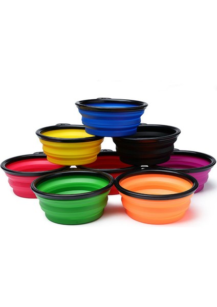 Stil 3 350 ml Taşınabilir Katlanır Seyahat Köpek Kaseleri 350 ml Karabina Besleme Katlanabilir Köpek Maması Kabı Kedi Kase Evcil Hayvan Malzemeleri P001 (Yurt Dışından) indirimleri