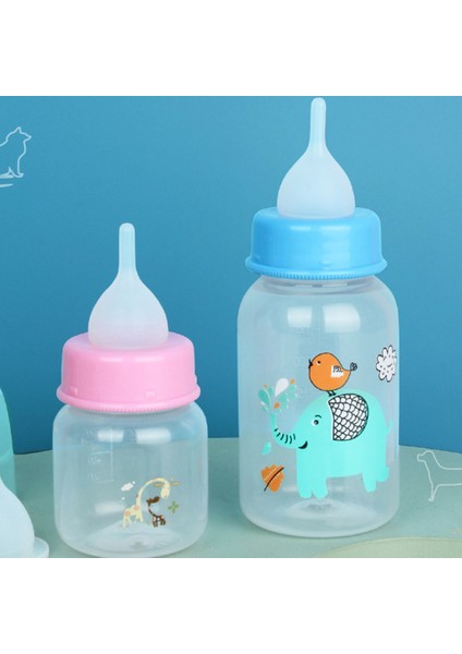 60ML Yenidoğan Kedi Köpek Biberon Hemşirelik Emzik Su Süt Içme Bardağı Araçları (Yurt Dışından) indirimleri
