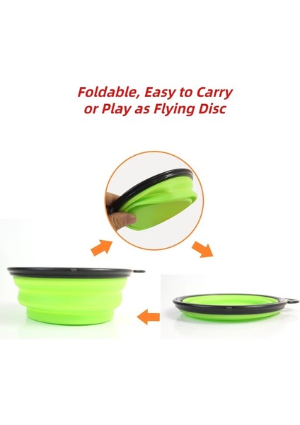 Blue1 Purple1 350 ml Katlanabilir Köpek Kasesi Çevre Dostu Silikon Kedi Köpek Maması Su Besleyici Evcil Hayvanlar Seyahat Taşınabilir Besleme Kaseleri Yavru Köpek Maması Kapları (Yurt Dışından) indirimleri