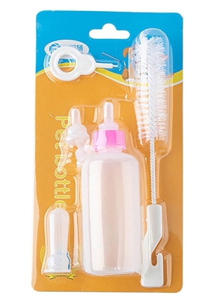 F Pet Kedi Köpek Süt Şişesi Pet Köpek Yavrusu Bebek Hayvan Biberon Emzirme Seti Ev Evcil Hayvan Malzemeleri Biberon Seti (Yurt Dışından)