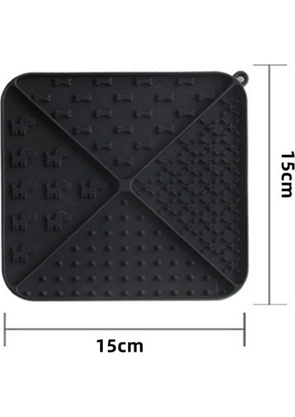 Resim Rengi Evcil Hayvan Malzemeleri Pet Silikon Vantuz Duş Dağınık Yalama Gıda Pedi Kedi Yavaş Yemek Kasesi Köpek Yavaş Yemek Tabağı (Yurt Dışından) fiyatları