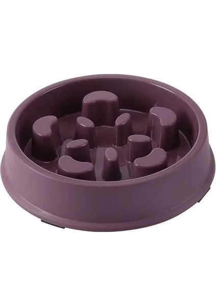 Kırmızı Pet Köpek Yavaş Besleyici Kase Köpek Kaymaz Bulmaca Kase Anti-Gulping Pet Yavaş Gıda Besleme Yemekleri Köpek Kase Orta Küçük Köpekler Için (Yurt Dışından)