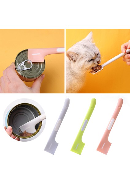 02 Taşınabilir Pet Konserve Kaşık Köpek Besleme Karıştırma Islak Kuru Kepçe Kedi Köpek Konserve Besleme Aksesuarları Besleyici Kürek Evcil Hayvanlar Sofra Kaşık (Yurt Dışından)