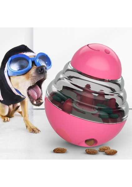 Siyah Köpek Oyuncakları Gıda Interaktif Tumbler Sızdıran Yiyen Yavaş Besleyici Tumbler Topu Denge Arabası Köpek Oyuncak Pet Kediler Eğitim Köpek Malzemeleri (Yurt Dışından)
