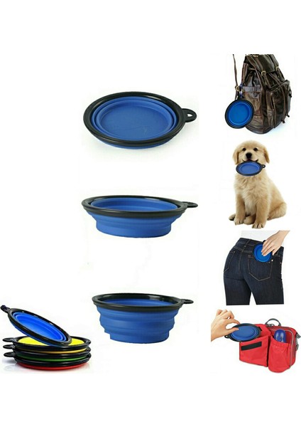 Yeşil Bir Boyut 1 Adet Katlanır Silikon Köpek Kasesi Kıyafet Taşınabilir Seyahat Kasesi Köpek Besleyici Eşyaları Için Küçük Çamur Köpek Maması Kaseleri Evcil Hayvan Aksesuarları (Yurt Dışından) indirimleri