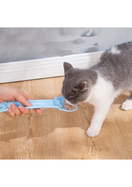 Renk 5 Pet Kedi Besleme Kaşık Gıda Uzun Şerit Düğme Bastı Tasarım Taşınabilir Kedi Aperatif Sıkacağı Besleyici Çok Amaçlı Kaşık Evcil Hayvan Aksesuarları (Yurt Dışından) fırsatları