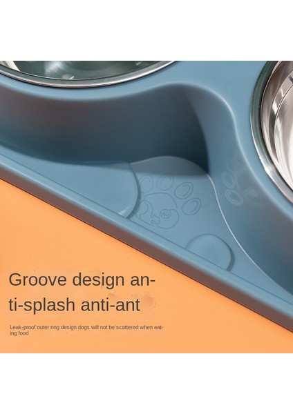 Stil 6 Çift Pet Kaseler Köpek Maması Su Besleyici Paslanmaz Çelik Pet Içme Bulaşık Besleyici Kedi Köpek Besleme Malzemeleri Küçük Köpek Aksesuarları (Yurt Dışından) indirimleri