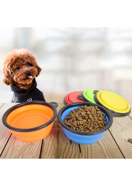 Siyah 1000 ml Pet Köpek Kase Katlanabilir Köpek Su Şişesi Taşınabilir Köpekler Mama Kabı Köpek Besleyici Açık Seyahat Kamp Köpek Aksesuarları (Yurt Dışından) modelleri