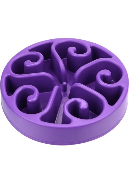 Mor Anti-Choke Kedi Köpek Sağlıklı Diyet Tabak Plaka Köpek Yavaş Yemek Darbe Köpek Yavaş Yeme Besleyici Evcil Hayvan Obeziteyi Önlemek Köpek Aksesuarları (Yurt Dışından)
