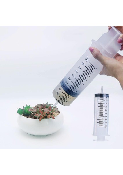 300 ml 250-500 ml Büyük Kapasiteli Şırınga Yeniden Kullanılabilir Pompa Ölçüm ve Hortum Beraberlik Mürekkep Pet Besleme Araba Sıvı Yağ Tutkal Aplikatör (Yurt Dışından)