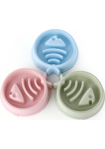 Çoklu Pet Kedi Köpek Yavaş Yemek Kasesi Yağ Yardımı Sağlıklı Yuvarlak Boğulma Önleyici Kalınlaşmış ve Kaymaz Çoklu Renk Şekilleri (Yurt Dışından) fiyatları