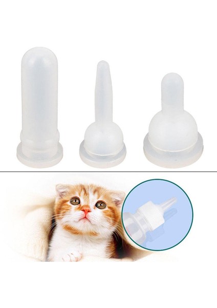 Küçük Pet Süt Besleme Memesi Ayrılabilir Emzik Pet Köpek Yavrusu Kedi Malzemeleri Pet Bakım Aracı (Yurt Dışından)
