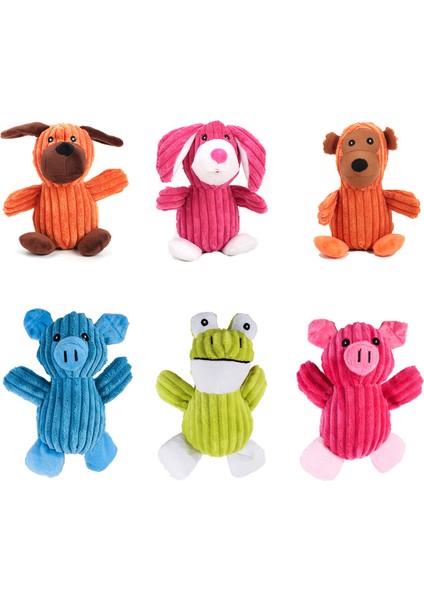 Sarı Ayı Kadife Hayvan Şekli Peluş Pet Köpek Oyuncakları Sevimli Cızırtılı Çiğnemek Molar Interaktif Oyuncak Küçük Büyük Köpekler Için Evcil Hayvan Aksesuarları Malzemeleri (Yurt Dışından)
