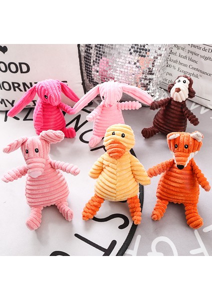 Sarı Ayı Kadife Hayvan Şekli Peluş Pet Köpek Oyuncakları Sevimli Cızırtılı Çiğnemek Molar Interaktif Oyuncak Küçük Büyük Köpekler Için Evcil Hayvan Aksesuarları Malzemeleri (Yurt Dışından)