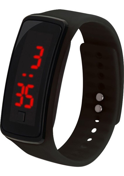 F Spor Izle Elektronik LED Dijital Saat Jöle Ultra-Ince LED Saat Erkekler Kadınlar Için Kare Ekran Spor Izle Relogio Masculino (Yurt Dışından) indirimleri